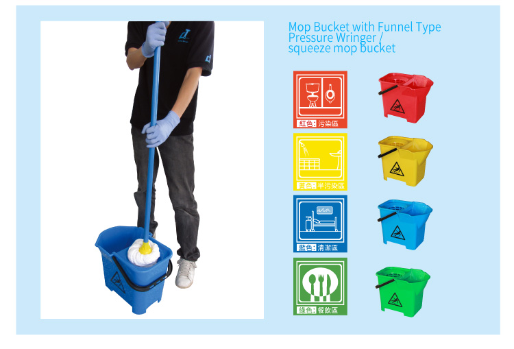 CT施達 圓拖桶 - Cleanic Cleaning Equipment